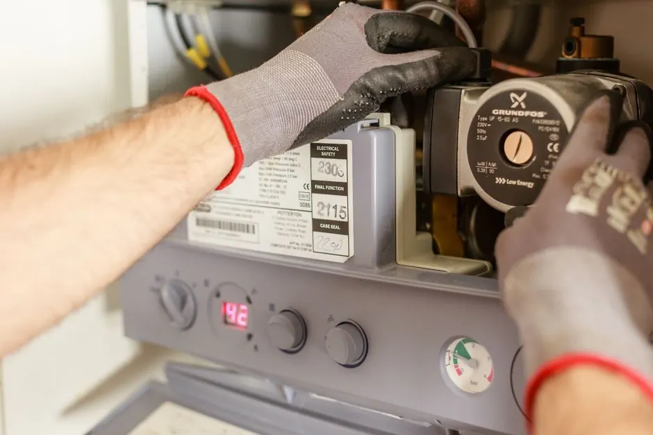 Boiler controls and heating components